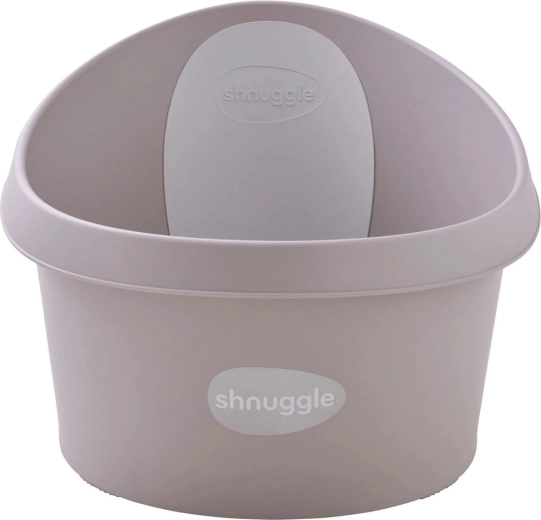 Shnuggle toddler bathtub with backrest – Taupe