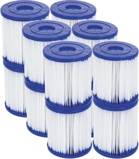 Baseino filtravimo siurblio filtrų rinkinys Tipas I (12 vnt.) BESTWAY