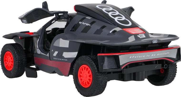 Rubber wheels with freewheel drive
