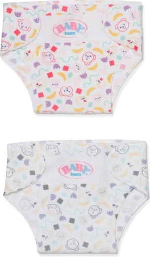 Two cloth diapers for 36 cm dolls
