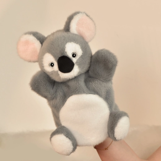 Doudou Histoire d'Ours pliušinis rankų lėlių žaislas koala pilkas 24 cm