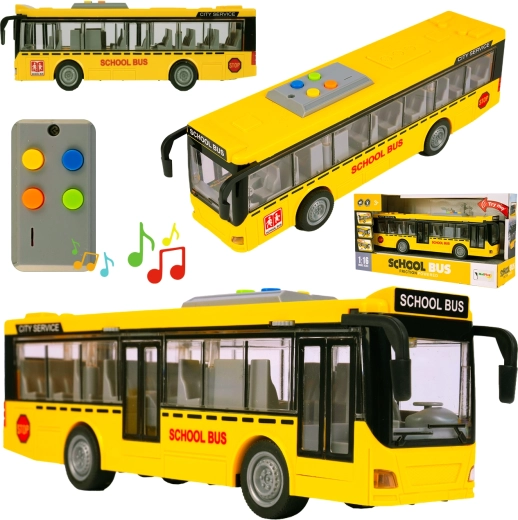 Inercinis autobusas 1:16 su šviesa ir garsu