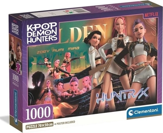 Clementoni dėlionė K‑Pop Demon Hunters 1000 dalių