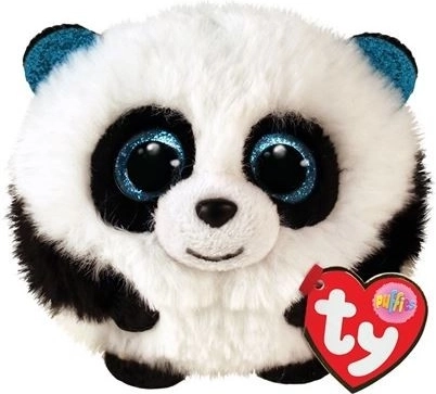 Pliušinis žaislas TY Puffies panda Bamboo