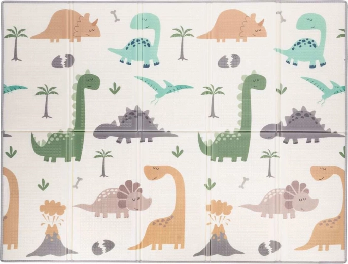Freeon sulankstomas dvipusis žaidimų kilimėlis Magic Dino
