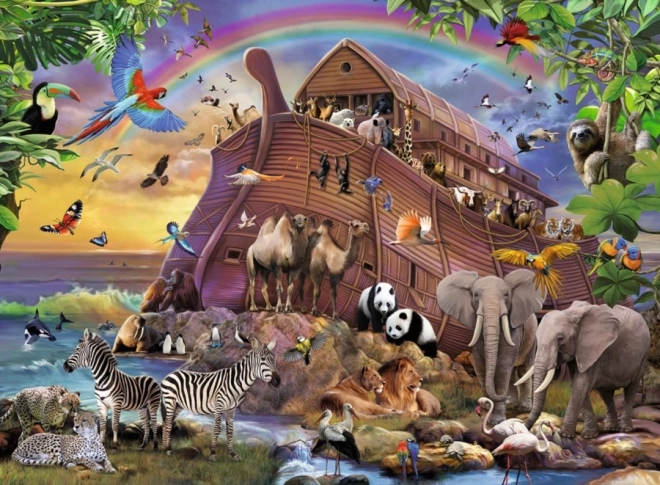 Ravensburger dėlionė „Nastupování na archu“ (150 dalių)