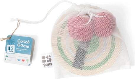 Gaudymo kamuoliuko gaudymo žaidimas vaikams su lipukais (Velcro)
