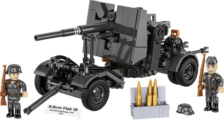 Realistinis legendos 8,8 cm FLAK 18 modelis