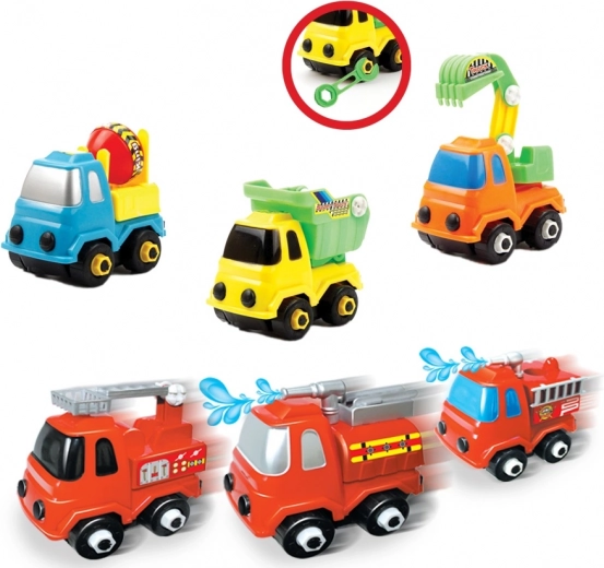 Set of 3 Assembly Cars
