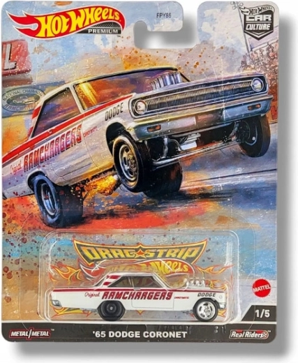 Hot Wheels Premium Dodge Coronet 1965 – metalinis modelis kolekcininkams