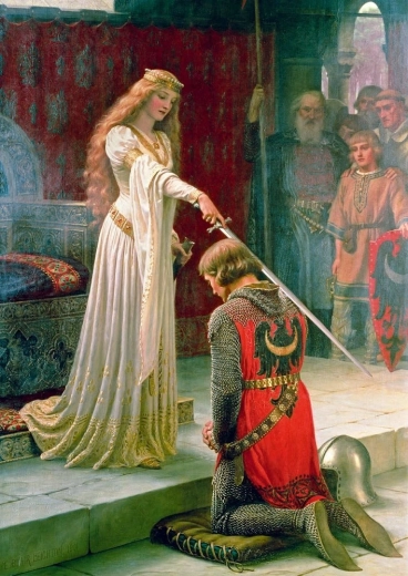 Dėlionė Edmund Blair Leighton – „Pochvala“ (1000 detalių)