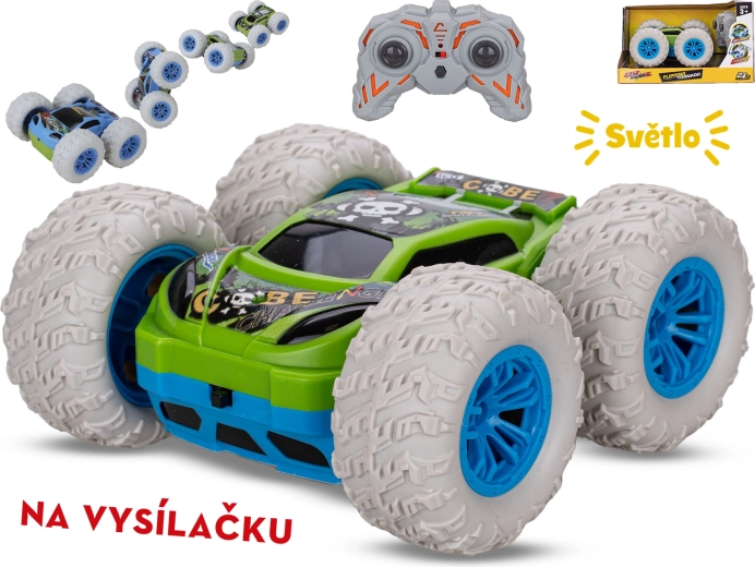 Akrobatinis RC automobilis 360° su 2,4 GHz, 15,5 cm