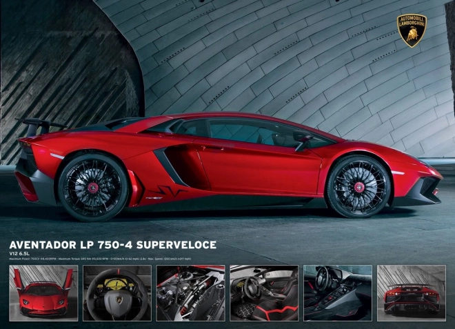 Puzzle Lamborghini Aventador LP 750-4 1000 pieces