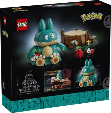 Kolekcinis LEGO Pokémon rinkinys suaugusiesiems