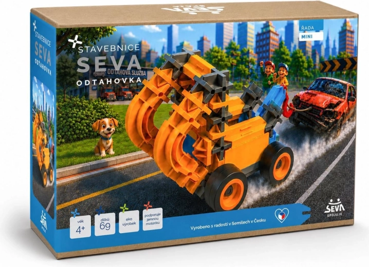 Seva mini vilkikas – konstruktorius (69 detalės)