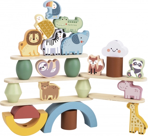 29 pieces for balancing and stacking