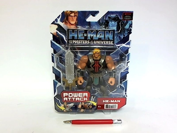 He-Man „Power Attack“ figūrėlė su kalaviju (Masters of the Universe)