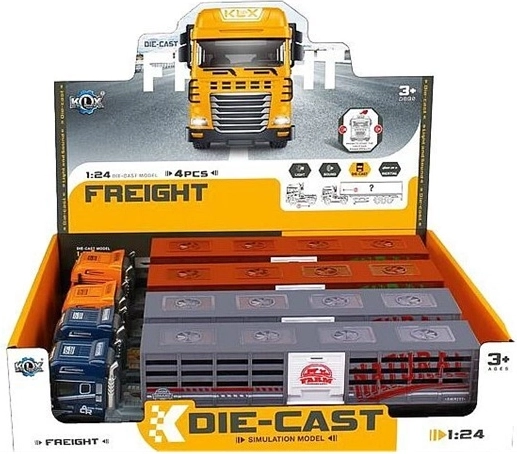 Animal Transport Truck with Lights and Sound 39 cm - 1 piece