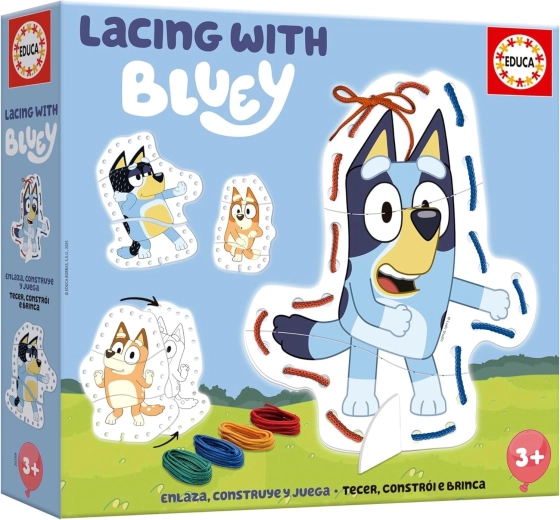 Educa vėrimo rinkinys su Bluey
