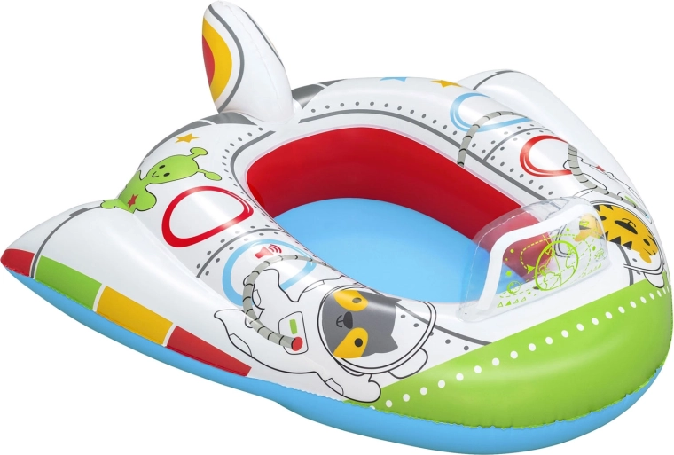 Colorful spaceship design