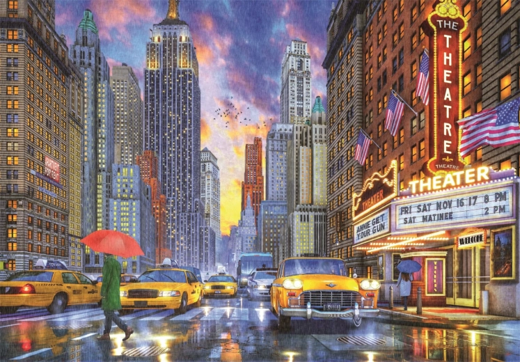 Clementoni puzzle Rainy Manhattan 2000 pieces