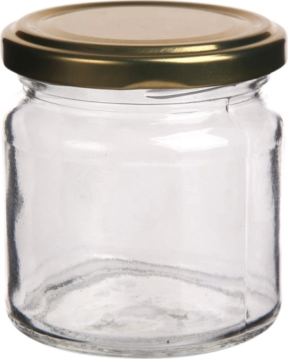 Clear glass for easy content control