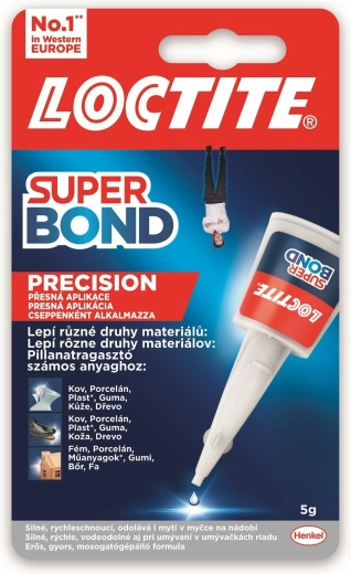 Loctite Super Bond Precision sekundiniai klijai 5 g
