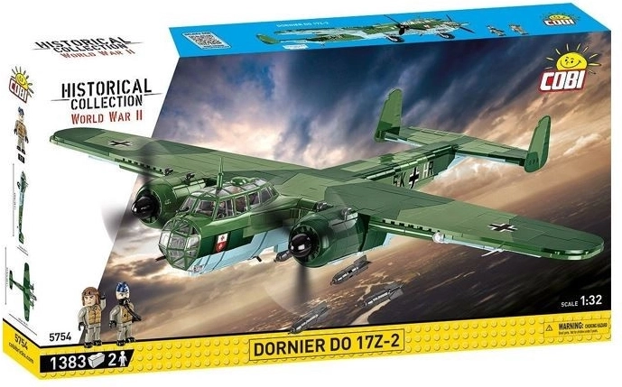 Dornier Do 17Z-2 Aircraft Building Set 1:32 (1383 pieces)