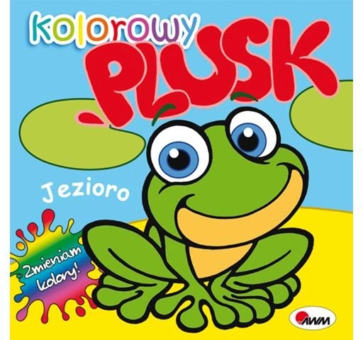 Spalvą keičianti maudynių knygelė – ežeras
