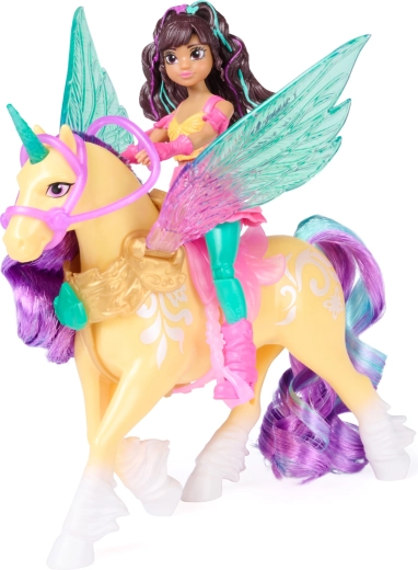 Leaf unicorn with wings for “flight magic”