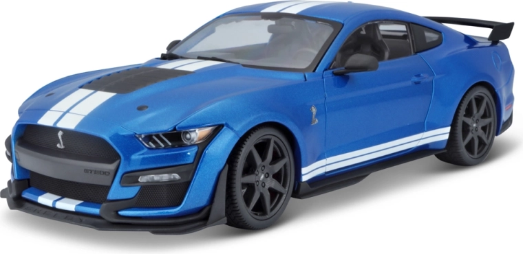 Maisto Ford Shelby GT500 2020 die-cast car model 1:18 blue