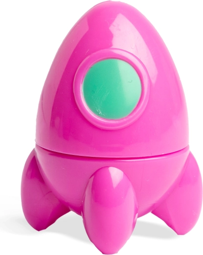 Žaismingas raketos formos dėklas