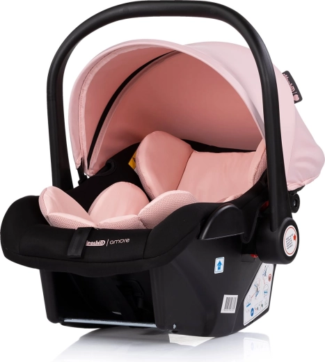 Chipolino Amore i-Size car seat 40–87 cm powder pink
