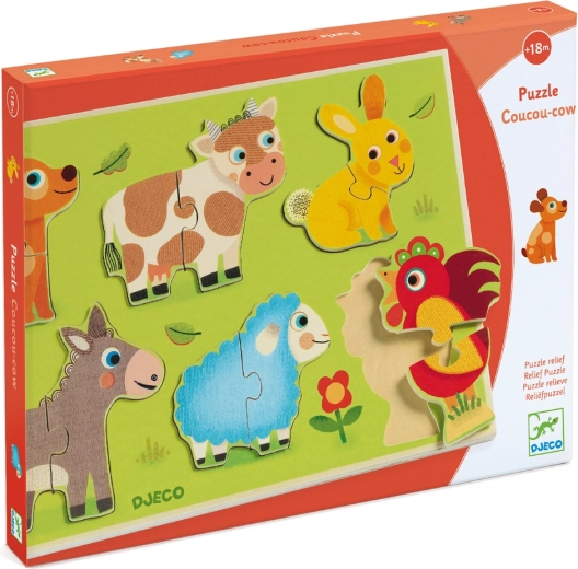 Djeco Wooden Puzzle In the Yard