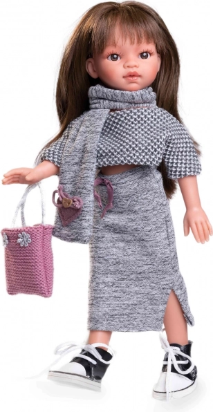Realistic Doll Emily with Full Vinyl Body - 33 cm