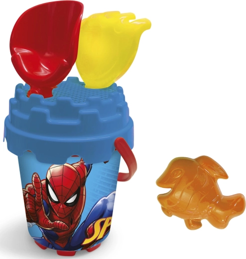 Spider-Man smėlio žaidimų rinkinys su kastuvėliu