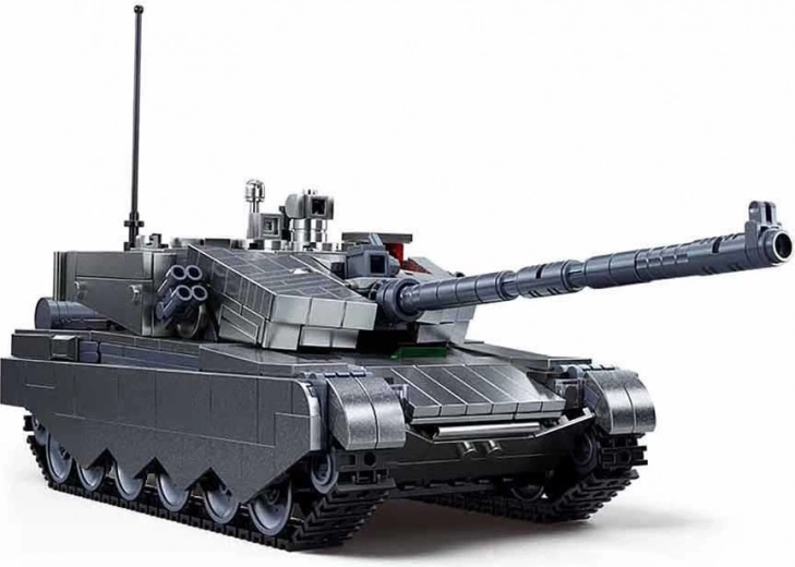 Sluban Model Bricks tankas ZTZ-99A masteliu 1:35