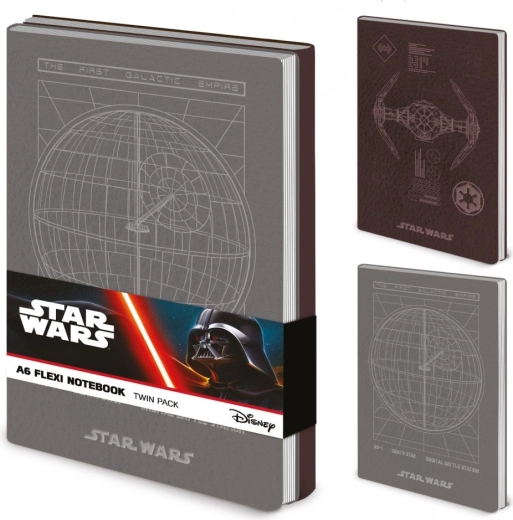 Star Wars užrašų knygelių rinkinys A6 – Imperija