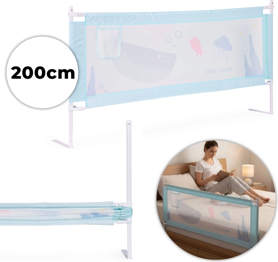 Vaikiška lovos apsauginė tvorelė 200 cm ECOTOYS