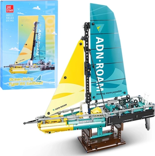 Technical Construction Set: Racing Yacht – 675 Pieces