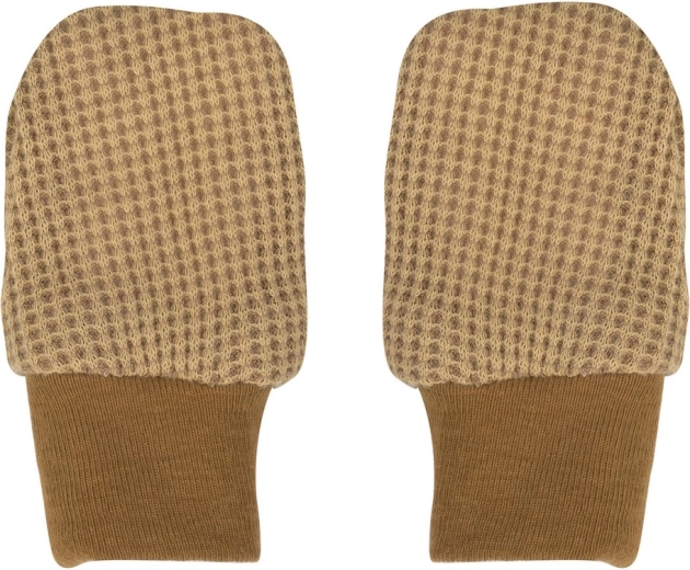 Anti-scratch mittens for baby LODGER ciumbelle honey