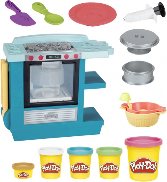 Play-Doh virtuvės kūryba – kepyklėlė su orkaite