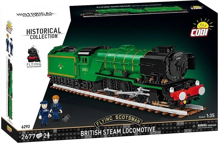 COBI lokomotyvo „Flying Scotsman“ konstruktorius