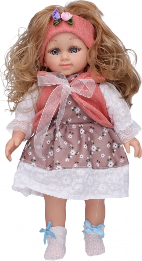 Lėlė su kaspinu 39 cm
