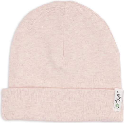 Lodger cotton hat melange tan 0–6 months