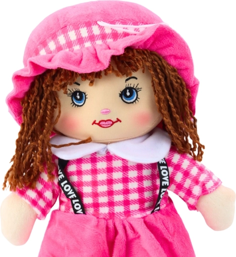 Žavus rožinis languotas apdaras