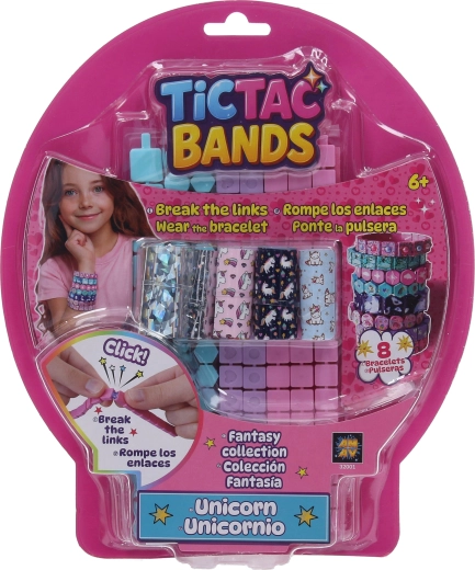 TICTAC BANDS unicorn bracelet-making set - 8 pcs