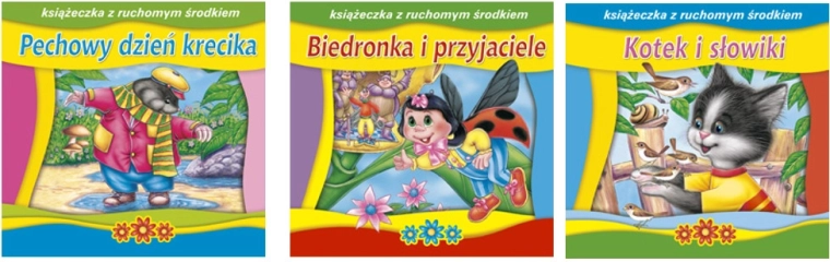 Knygutė su judančiu viduriu