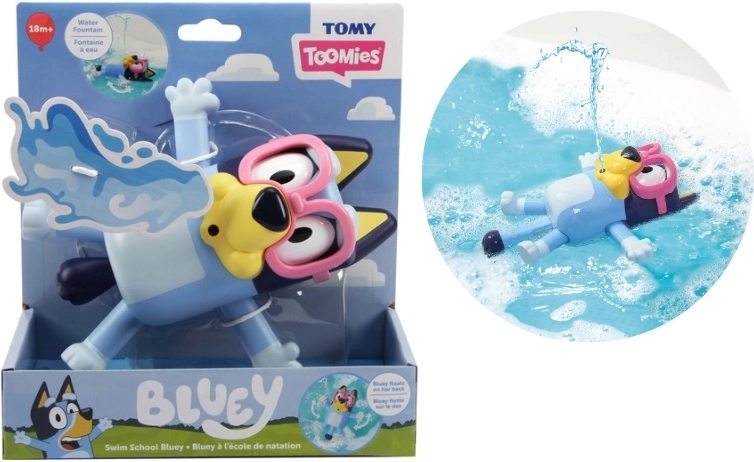Tomy Bluey žaislas voniai „Plaukimo mokykla“