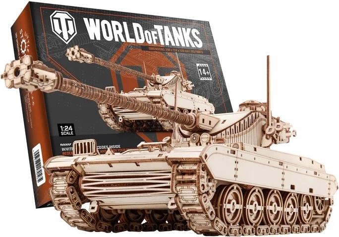 Little Story 3D Wooden Puzzle World of Tanks AMX 13 105